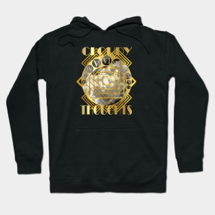 Cloudy Thoughts Art Deco Theme Hoodie